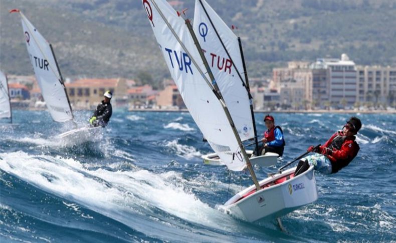 Çeşme'de yelken heyecanı