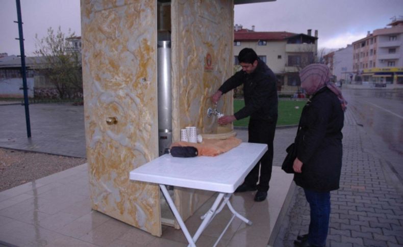 Çeşme'den çorba akıyor