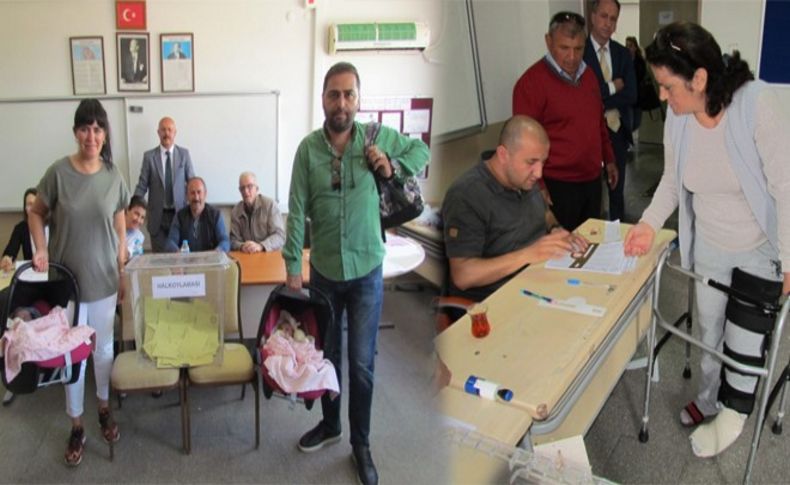 Çeşmeliler sandığa koştu