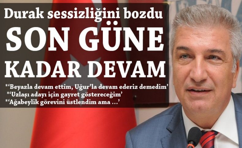 Cevat Durak sessizliğini bozdu