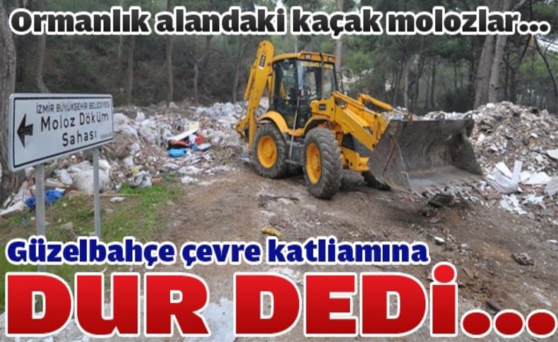 Çevre katillerinin pisliğini belediye ekipleri temizledi