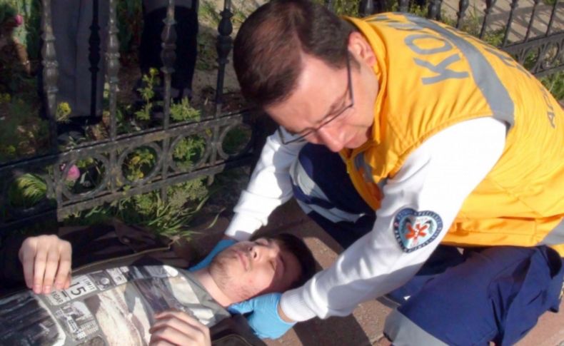 Çevre yoluna atlayan üniversite öğrencisine otomobil çarptı: 1 yaralı