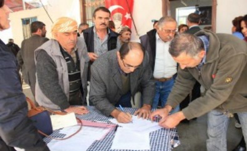 Germiyan'da taş ocağı krizi