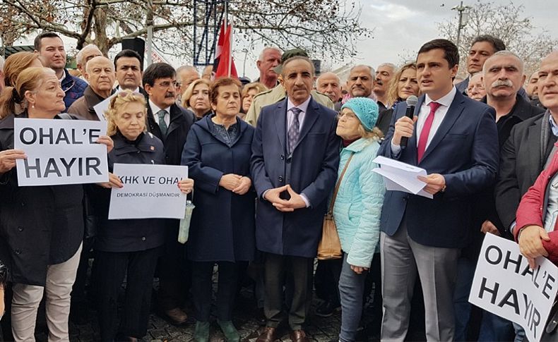 CHP'den 81 ilde eş zamanlı OHAL'e hayır açıklaması