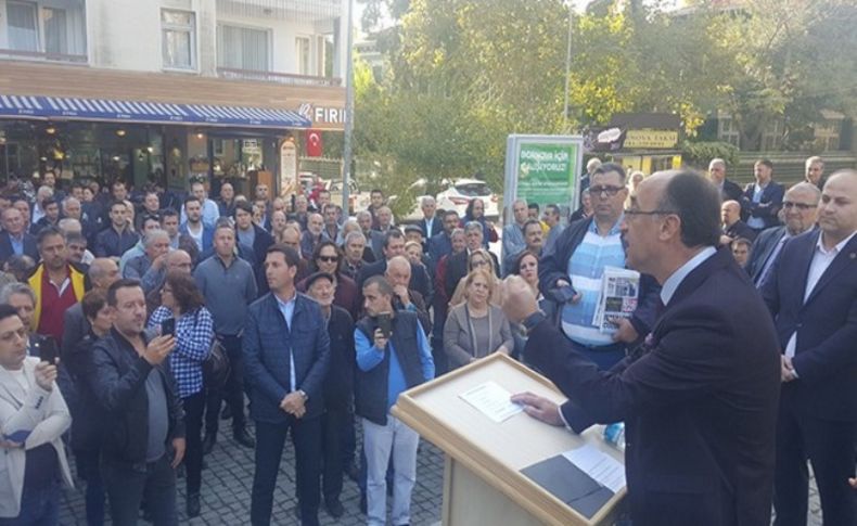 Bornova’da Hocaoğlu adaylık için yola çıktı