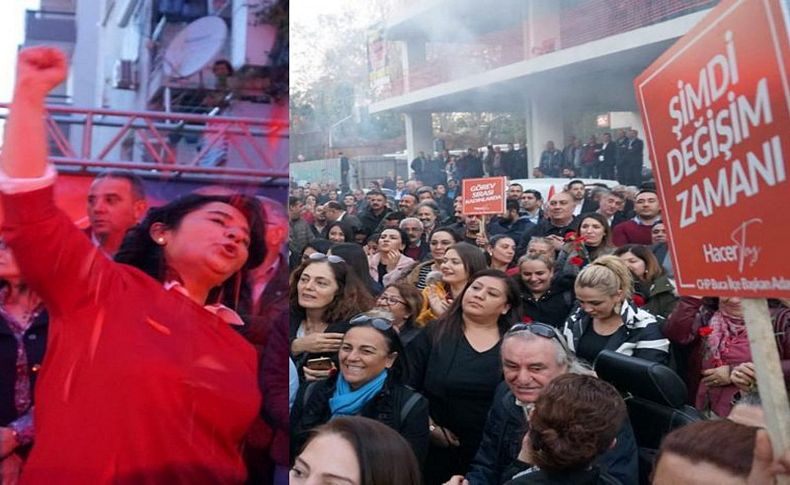 CHP Buca adayı Taş, örgütün desteğiyle yola çıktı