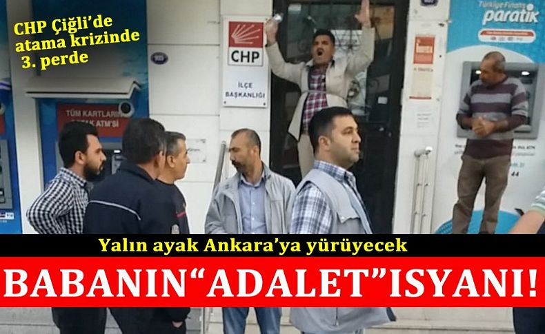 CHP Çiğli’de atama krizinde 3. perde