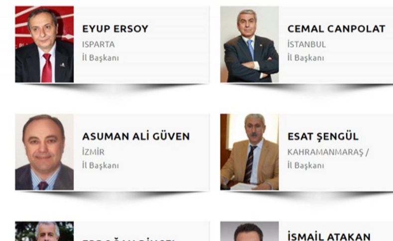 CHP'de resmi siteye 'Güven' geldi!