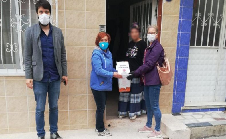 CHP Gaziemir’den siperlik ve gıda dayanışması!