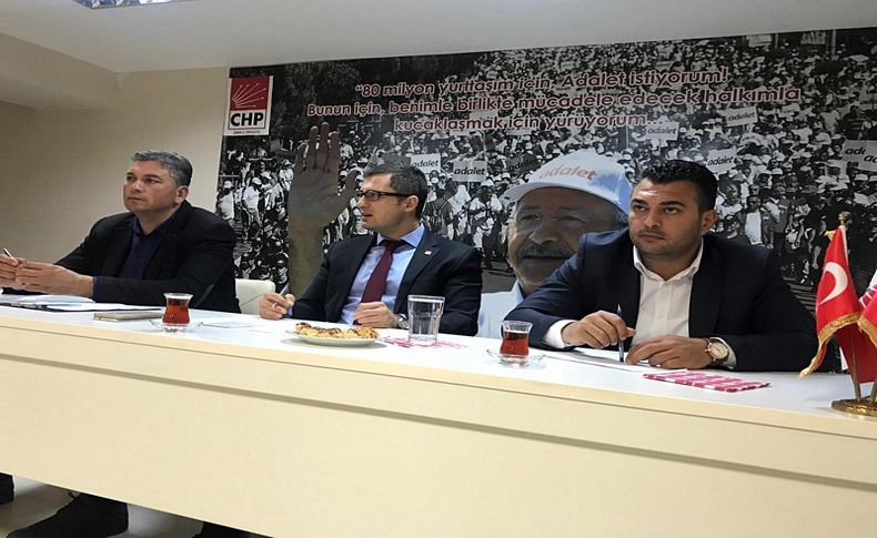 CHP ilçe başkanlarından Yücel'e veryansın