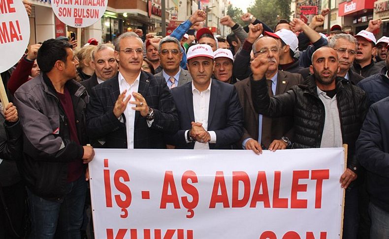 CHP Karşıyaka sokağa indi