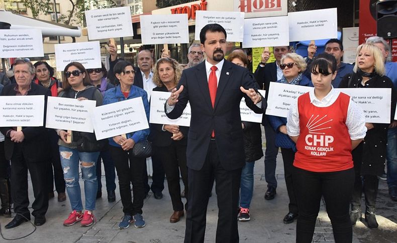 CHP Konak'tan 'İstiklal Marşı' tepkisi