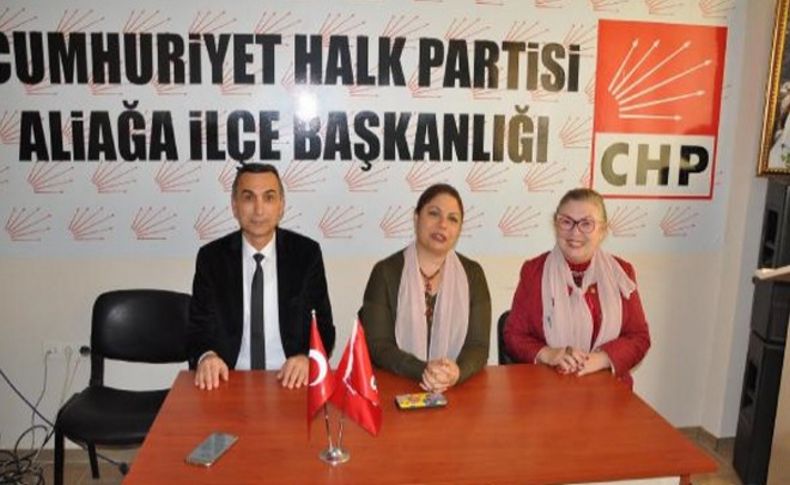 CHP'li Altıok Aliağa'dan 'hayır' dedi