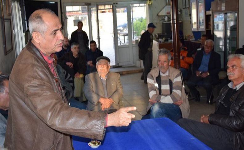 CHP'li Çam köy köy 'hayır'ı anlatıyor
