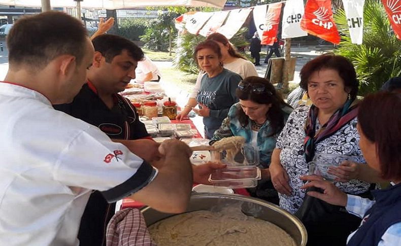 CHP'li kadınlardan öğrenciler için kermes