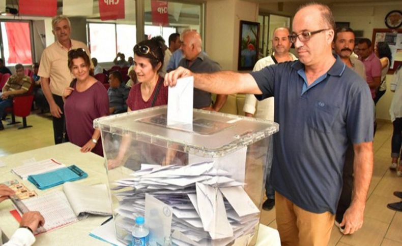 CHP'liler bugün de sandık başında