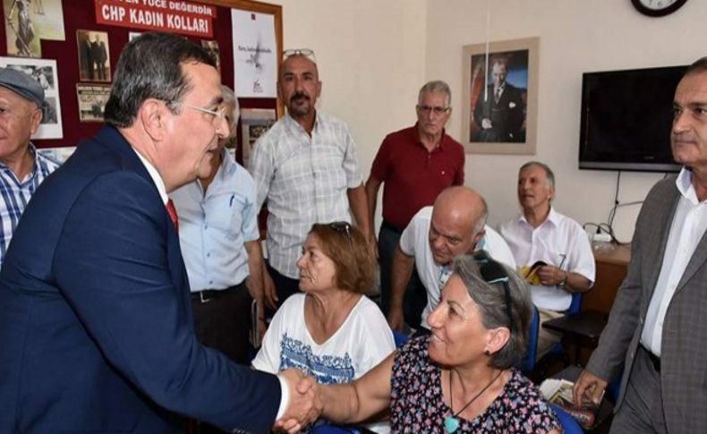CHP Narlıdere bayramlaşmasına katıldı