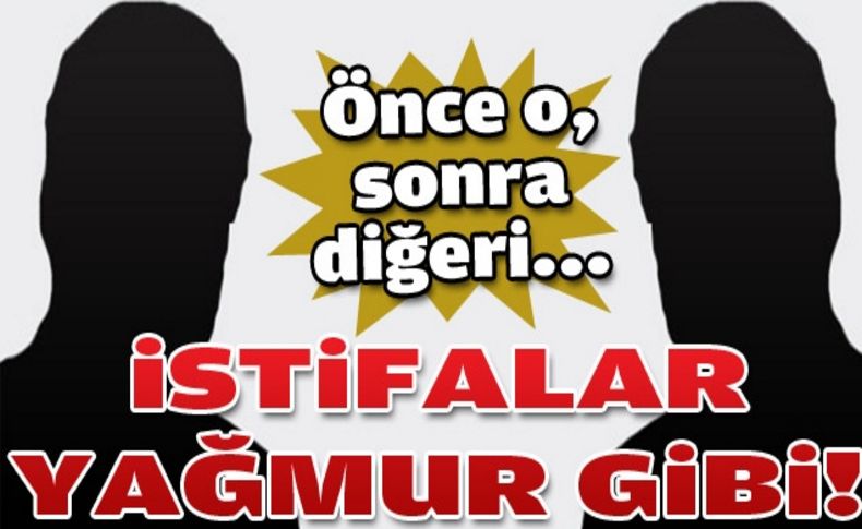CHP güne Kınık ve Menderes'teki istifalarla başladı