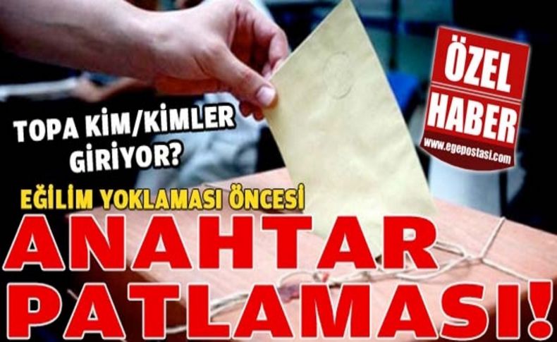 CHP İzmir'de anahtar patlaması!
