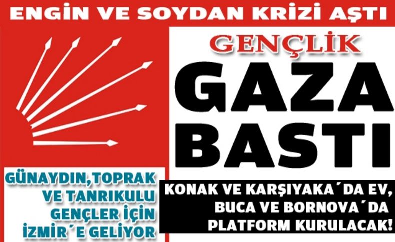 CHP İzmir'de gençlik gaza bastı!