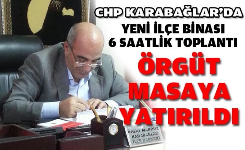 CHP Karabağlar 'kabına sığmadı'