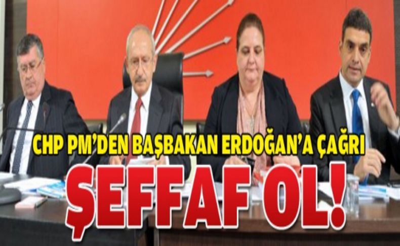 CHP PM'den ortak bildiri