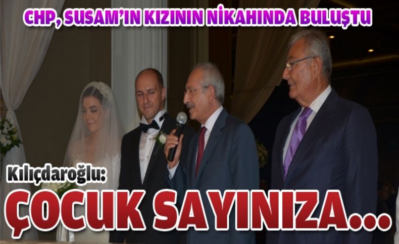 CHP tam kadro bu düğünde buluştu