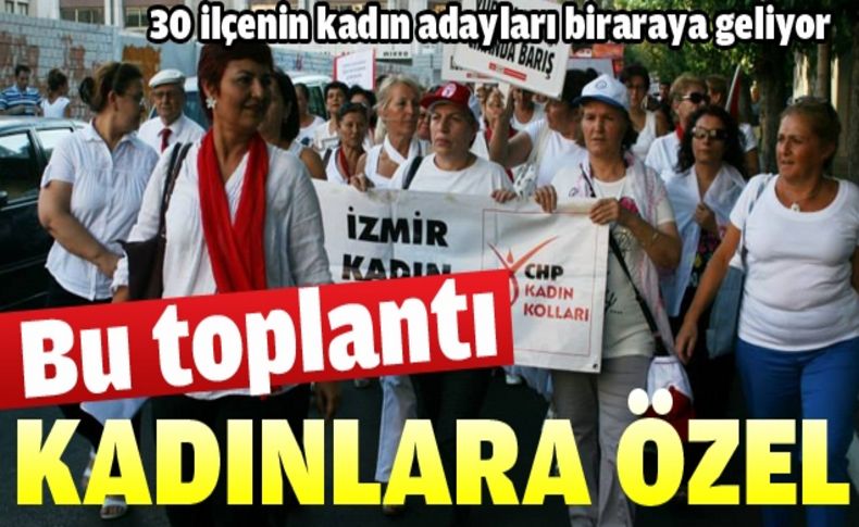 CHP'de kadınlar günü