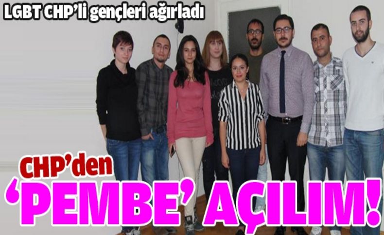 CHP'li gençlerden LGBT ziyareti