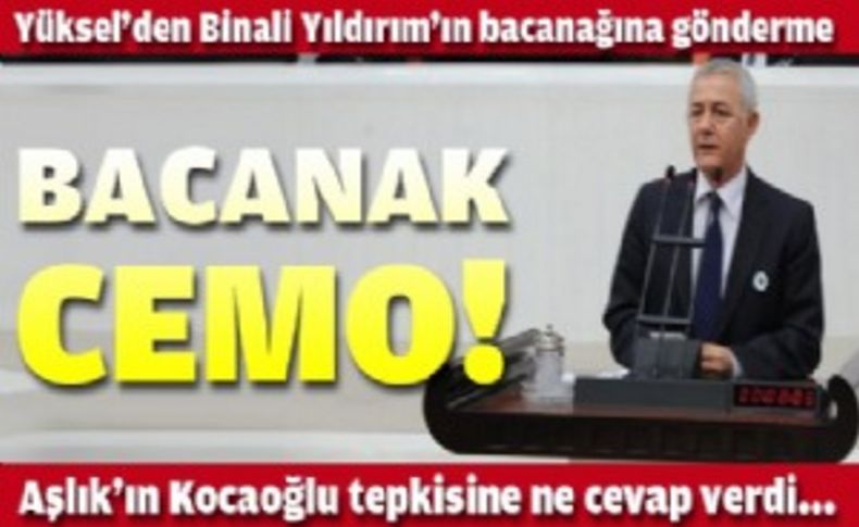 CHP’li Yüksel’den ‘Bacanak Cemo’ salvosu