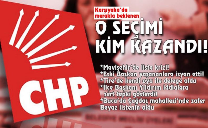 CHP'liler sandık başında: İşte ilk sonuçlar