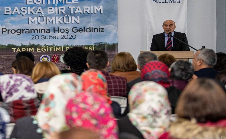 Çiftçi eğitimleri Kemalpaşa Yiğitler Köyü’nde başladı