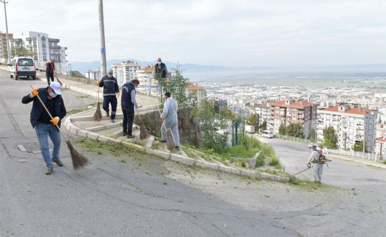 Çiğli'de köşe bucak temizlik!