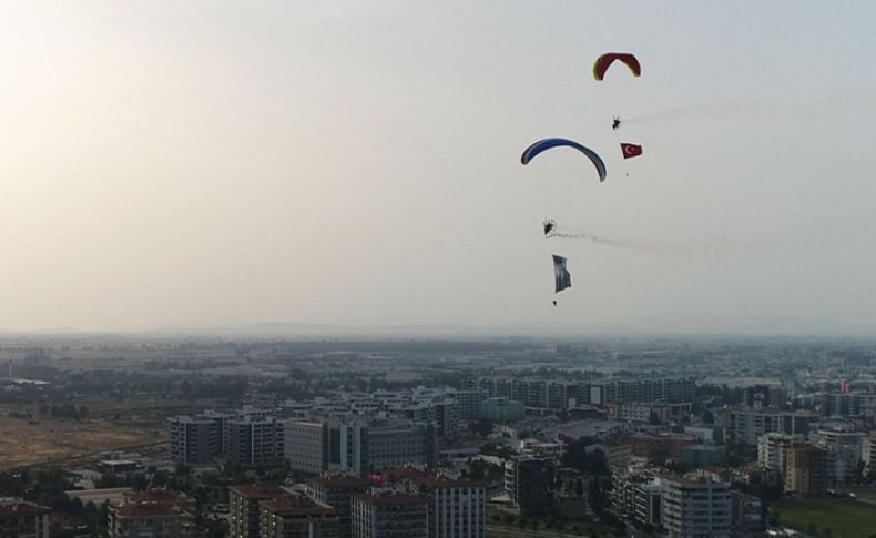 Çiğli Belediyesi 19 Mayıs coşkusunu göklere taşıdı