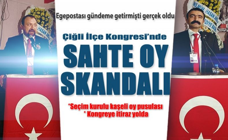 Çiğli'de sahte oy skandalı