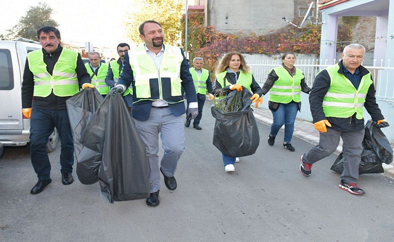 Çiğli'de temizlik seferberliği