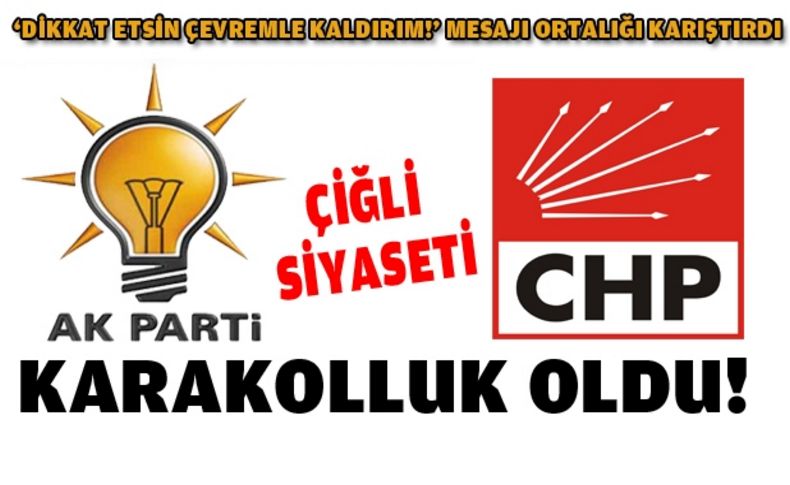 Çiğli siyaseti karakolluk oldu