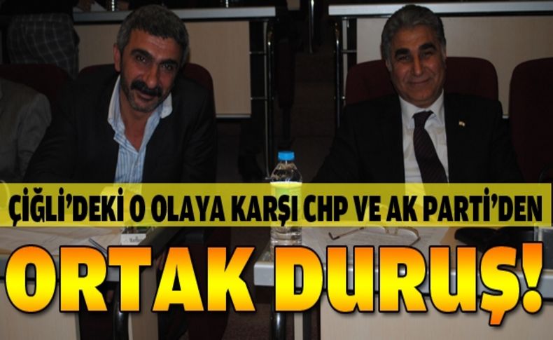 Çiğli'de o olay üzerinden birlik mesajları!