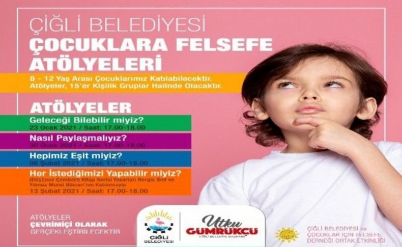 Çiğlili çocuklar Felsefe Günlüğü Atölyesinde buluşuyor