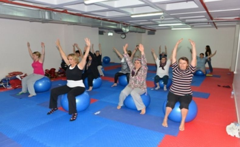 Çiğlili bayanlar platesle forma giriyor
