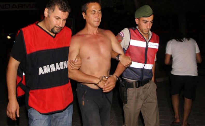 Cinayet şüphelisi Fethiye'de kampta böyle yakalandı