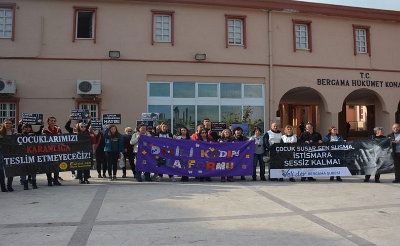 Cinsel istismar sanığının tutuksuz yargılanmasına tepki