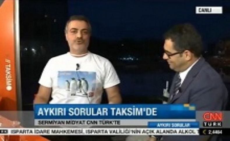 CNN Türk'e Penguenli protesto