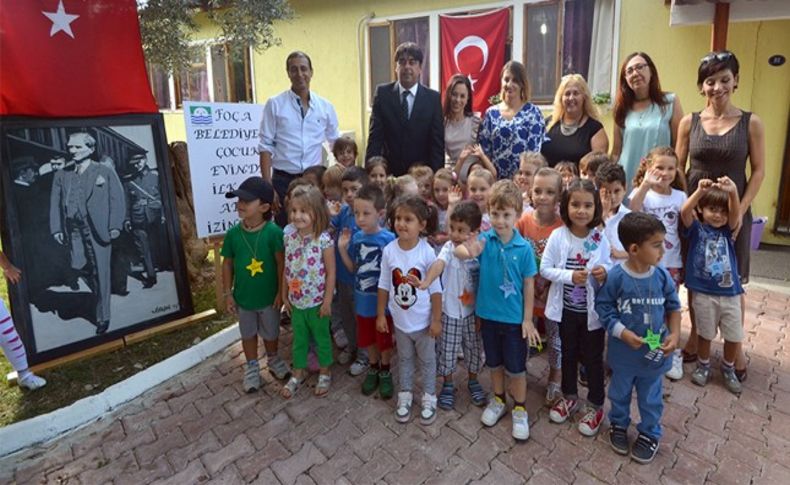 Foça Belediyesi Çocuk Evi'nde yeni eğitim yılı