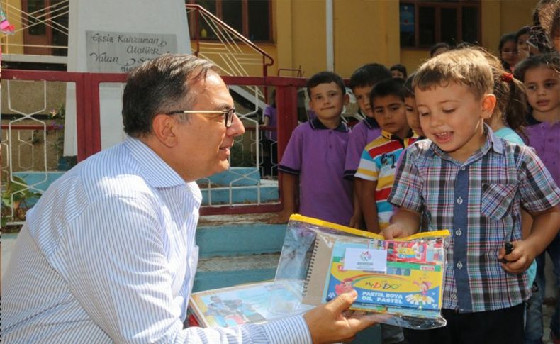 Çocukları sevindiren hediye