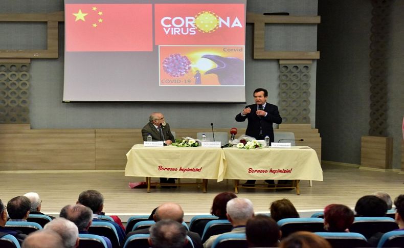 Corona Virüsü Bornova’da anlatıldı