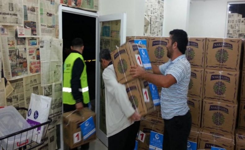 Çorum'dan Suriye'ye yardım TIR'ı gönderildi