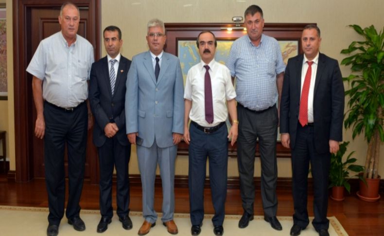 Çukobirlik yönetimi Vali Coş’u ziyaret etti