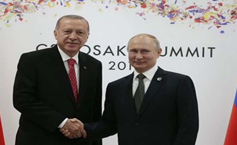 Cumhurbaşkanı Erdoğan Putin ile görüştü