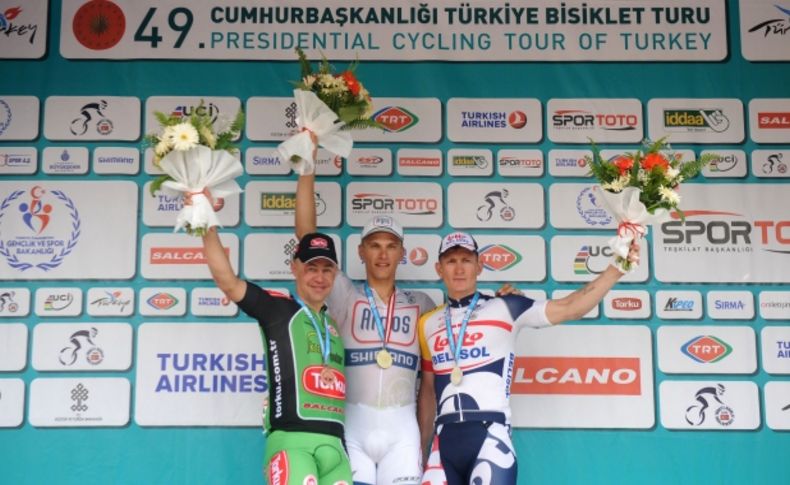 Cumhurbaşkanlığı Bisiklet Turu'nda ilk etap, Marcel Kittel'in oldu